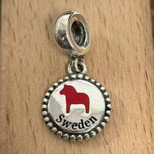 Pandora Sweden (Schweden) Exclusive Charm Pendant, S925 Silver Bracelets